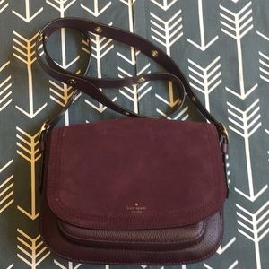 Kate Spade Authentic Dark plum purple